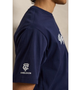 Polo Ralph Lauren Wimbledon T-shirt met grote grafische pasvorm