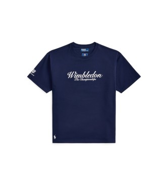 Polo Ralph Lauren Wimbledon T-shirt met grote grafische pasvorm