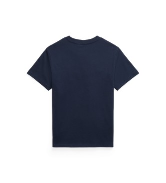 Polo Ralph Lauren Gebreid katoenen T-shirt Polo Sport marine