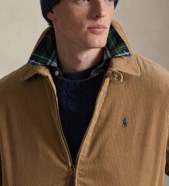 Polo Ralph Lauren Giacca di velluto a coste marrone Wynton