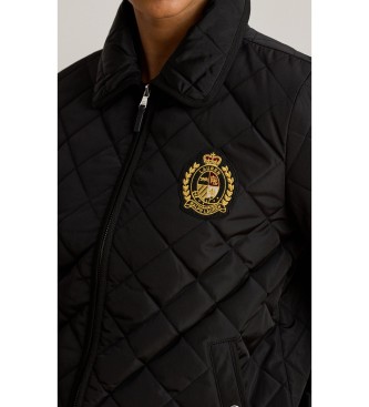 Lauren Ralph Lauren Gewatteerd jack met zwart schild