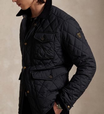 Polo Ralph Lauren Giacca trapuntata Beaton, nera