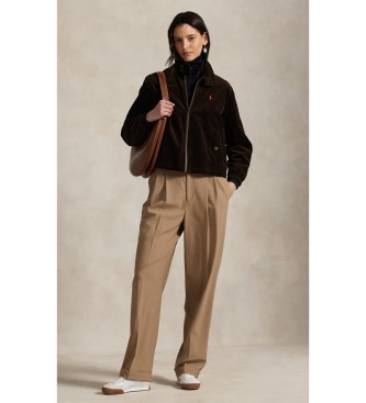 Polo Ralph Lauren Casaco corta-vento de bombazina castanho