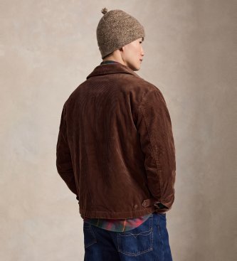 Polo Ralph Lauren Giacca di velluto a coste marrone scuro Wynton