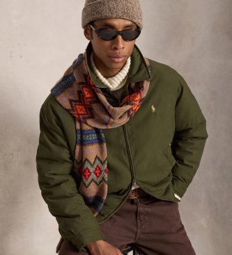 Polo Ralph Lauren Olive green down jacket