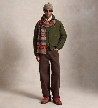 Polo Ralph Lauren Olive green down jacket