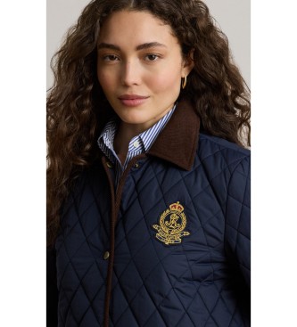 Lauren Ralph Lauren Jacka med manchesterkant och marinemblem