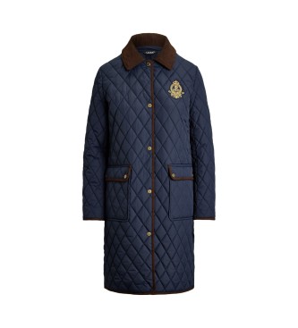 Lauren Ralph Lauren Jacka med manchesterkant och marinemblem