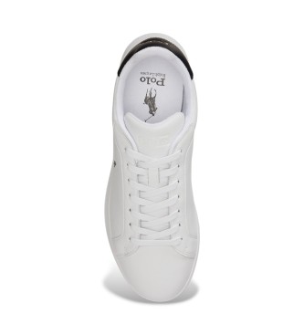 Polo Ralph Lauren Sneakers Heritage Court II in pelle bianca