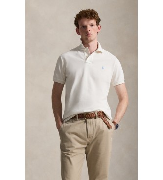 Polo Ralph Lauren L'iconica polo in piqu� bianco crema