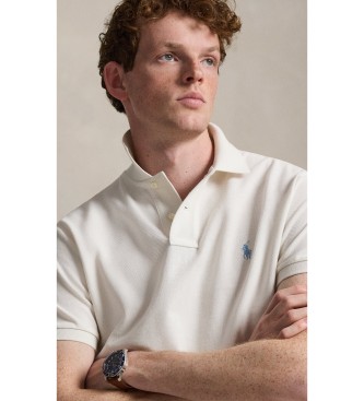 Polo Ralph Lauren L'iconica polo in piqu� bianco crema