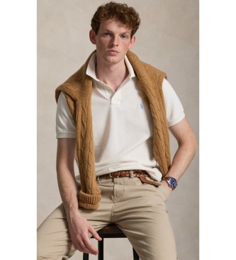 Polo Ralph Lauren L'iconica polo in piqu� bianco crema