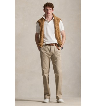 Polo Ralph Lauren L'iconica polo in piqu� bianco crema