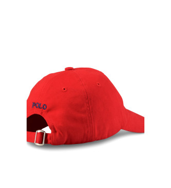 Polo Ralph Lauren Kultowa czapka w kolorze czerwonym