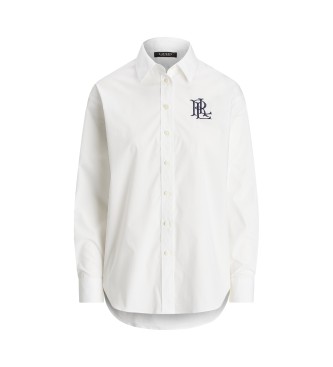 Lauren Ralph Lauren Chemise Relaxed Fit en coton stretch blanc