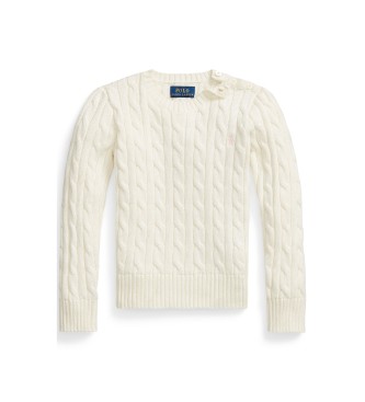 Polo Ralph Lauren Jersey de coton beige en jersey de coton �cru