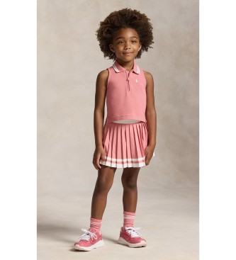 Polo Ralph Lauren Falda pantal�n de rayas con pinzas rosa