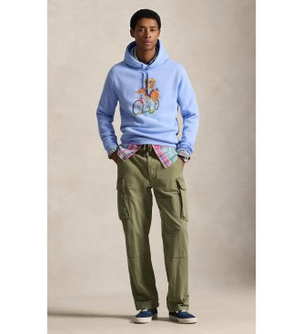 Polo Ralph Lauren Sweatshirt en polaire avec Ours Polo bleu