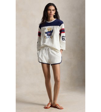 Polo Ralph Lauren Polo Bear cotton knitted T-shirt white