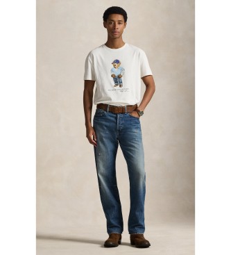 Polo Ralph Lauren Classic Fit T-Shirt mit wei�em Polob�r