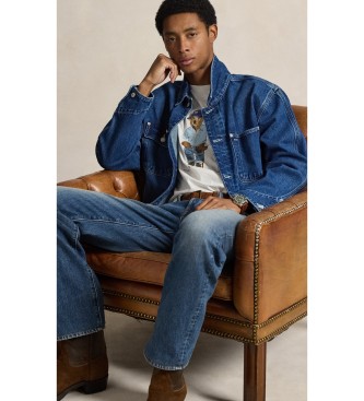 Polo Ralph Lauren Classic Fit T-Shirt mit wei�em Polob�r