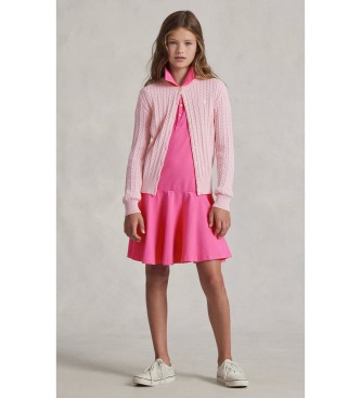 Polo Ralph Lauren Sweter mini różowy