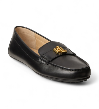 Polo Ralph Lauren Barnsbury Mokkasiner i l�der, sort