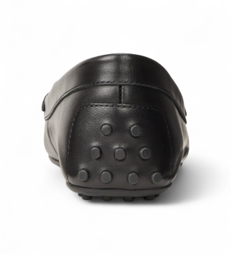 Polo Ralph Lauren Barnsbury Mokkasiner i l�der, sort