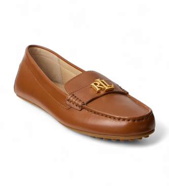 Polo Ralph Lauren Barnsbury brune loafers i l�der