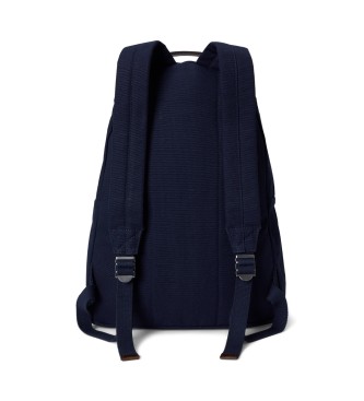 Polo Ralph Lauren Canvas backpack with navy Bear polo shirt