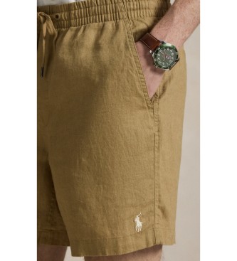 Polo Ralph Lauren Short prepster polo en lin beige