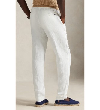 Polo Ralph Lauren Linen trousers Slim Tapered Fit white