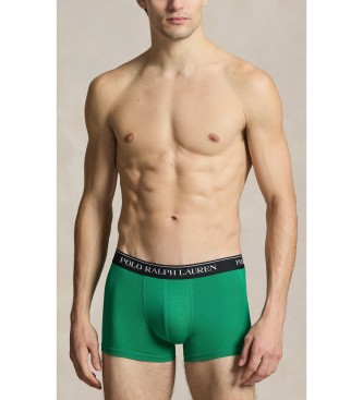 Polo Ralph Lauren Set de 3 b�xers cl�sicos de algod�n negro, azul, verde