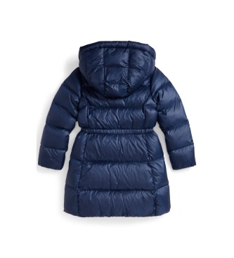 Polo Ralph Lauren Piumino lungo blu metallizzato