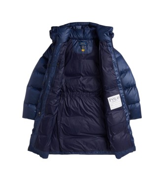 Polo Ralph Lauren Piumino lungo blu metallizzato