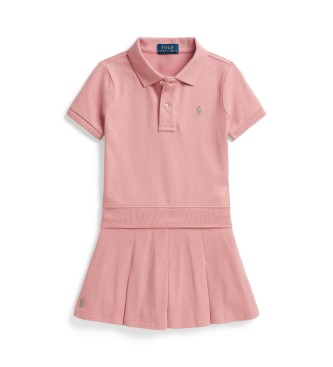 Polo Ralph Lauren Boxy Fit Poloshirt und rosa Piqué-Rock und -Hose