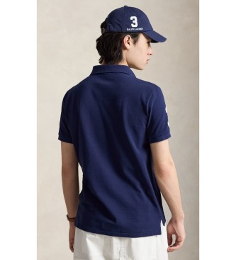 Polo Ralph Lauren Poloshirt med Big Pony Custom Slim Fit navy