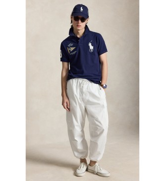 Polo Ralph Lauren Poloshirt med Big Pony Custom Slim Fit navy