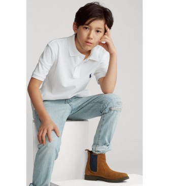 Polo Ralph Lauren Polo de malla de algod�n blanco