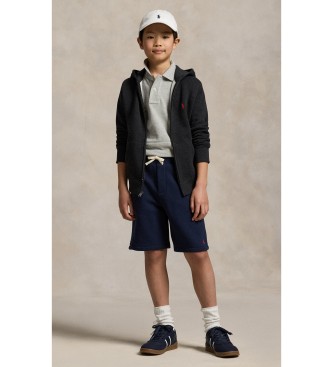 Polo Ralph Lauren Siva polo majica iz bombažne mreže