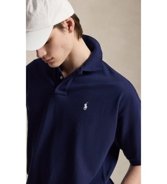 Polo Ralph Lauren Pólo em piqué Relaxed Fit azul-marinho