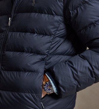 Polo Ralph Lauren Colden packable navy down jacket
