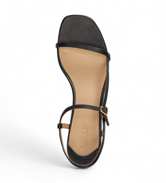 Polo Ralph Lauren Nappa Leather Sandals Lainee black