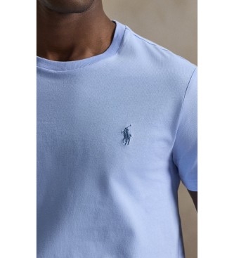 Polo Ralph Lauren Custom Slim Fit knit T-shirt blue