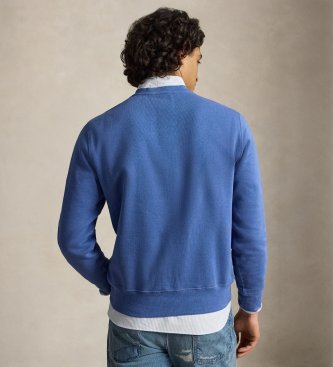 Polo Ralph Lauren Sweat en molleton avec Polo Bear bleu