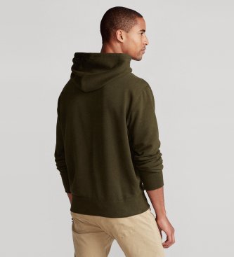 Polo Ralph Lauren Sweat à capuche en polaire RL vert