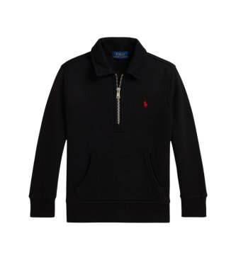 Polo Ralph Lauren Sweat en polaire avec col noir