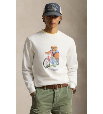 Polo Ralph Lauren Sweatshirt en polaire avec Ours Polo blanc