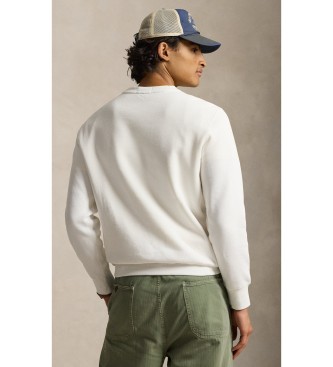 Polo Ralph Lauren Sweatshirt en polaire avec Ours Polo blanc