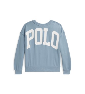 Polo Ralph Lauren Camisola de felpo azul com log�tipo